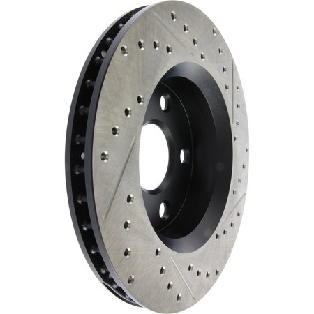 Centric Parts Sport Drilled/Slotted Brake Rotor, 127.67068R 127.67068R